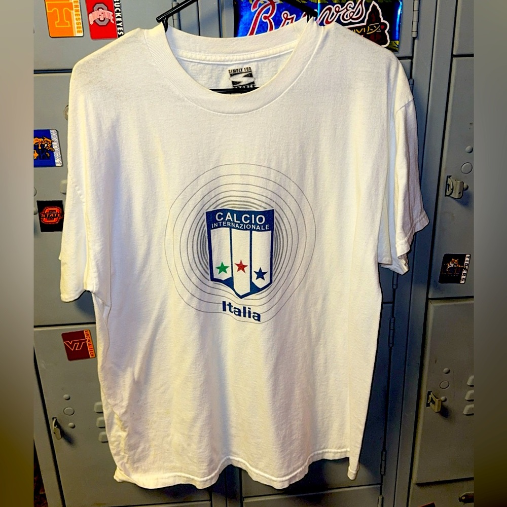 Italia Italy Soccer Shirt Medium